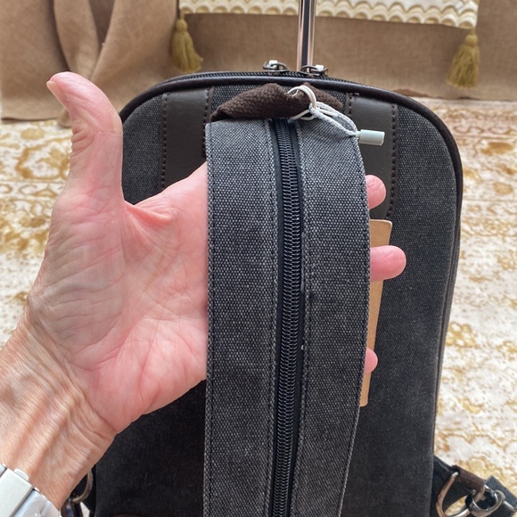 NWT Canvas Backpack - Picture 5 of 12